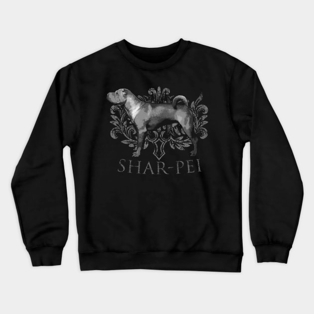 Shar-Pei Crewneck Sweatshirt by Nartissima